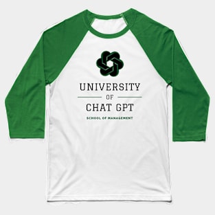 Chat gpt University Baseball T-Shirt